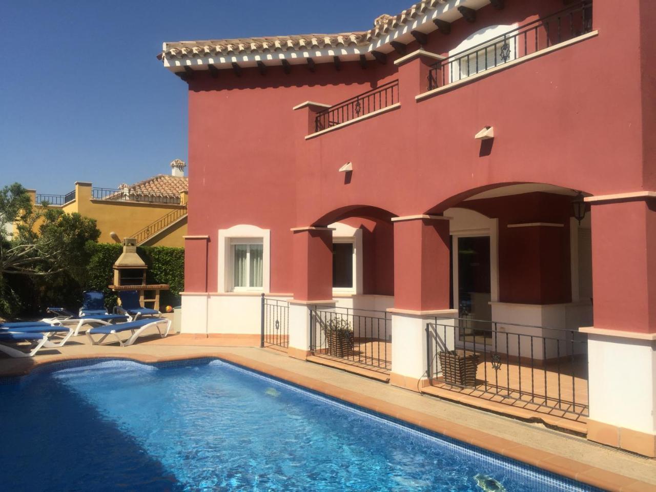 Fabulous 4 Double Bedroom Villa On The Mar Menor Golf Resort With Private Pool Торре-Пачеко Екстер'єр фото